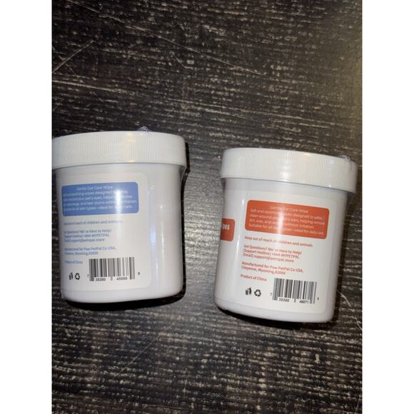 Lot Of 2 Pet Pal Dog and Cat Eye and Ear Wipes 260 Count Wipes Ex 06/2027 - Picture 3 of 4